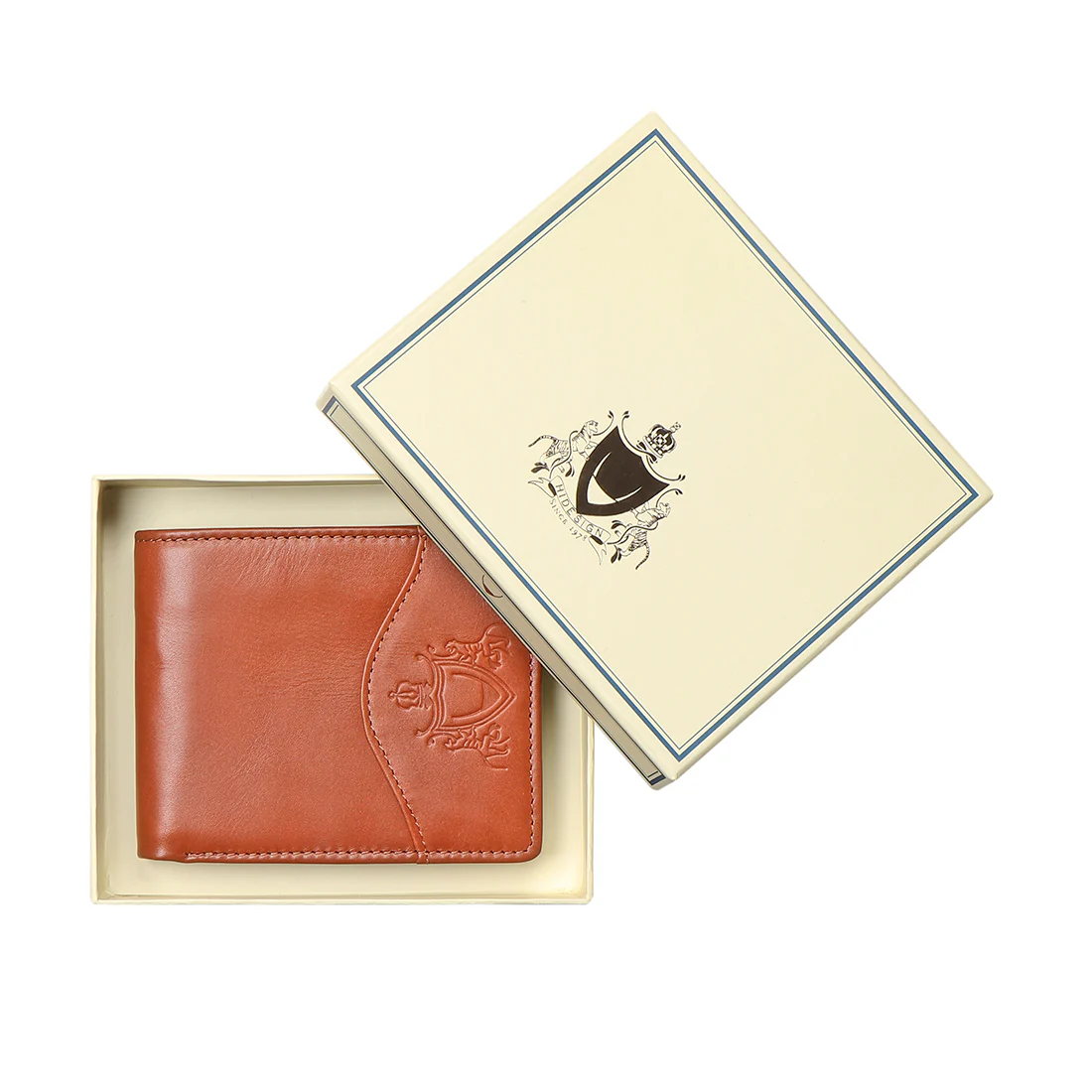 Tulsa  W4 Tan Leather Bi-Fold Wallet - Image 8