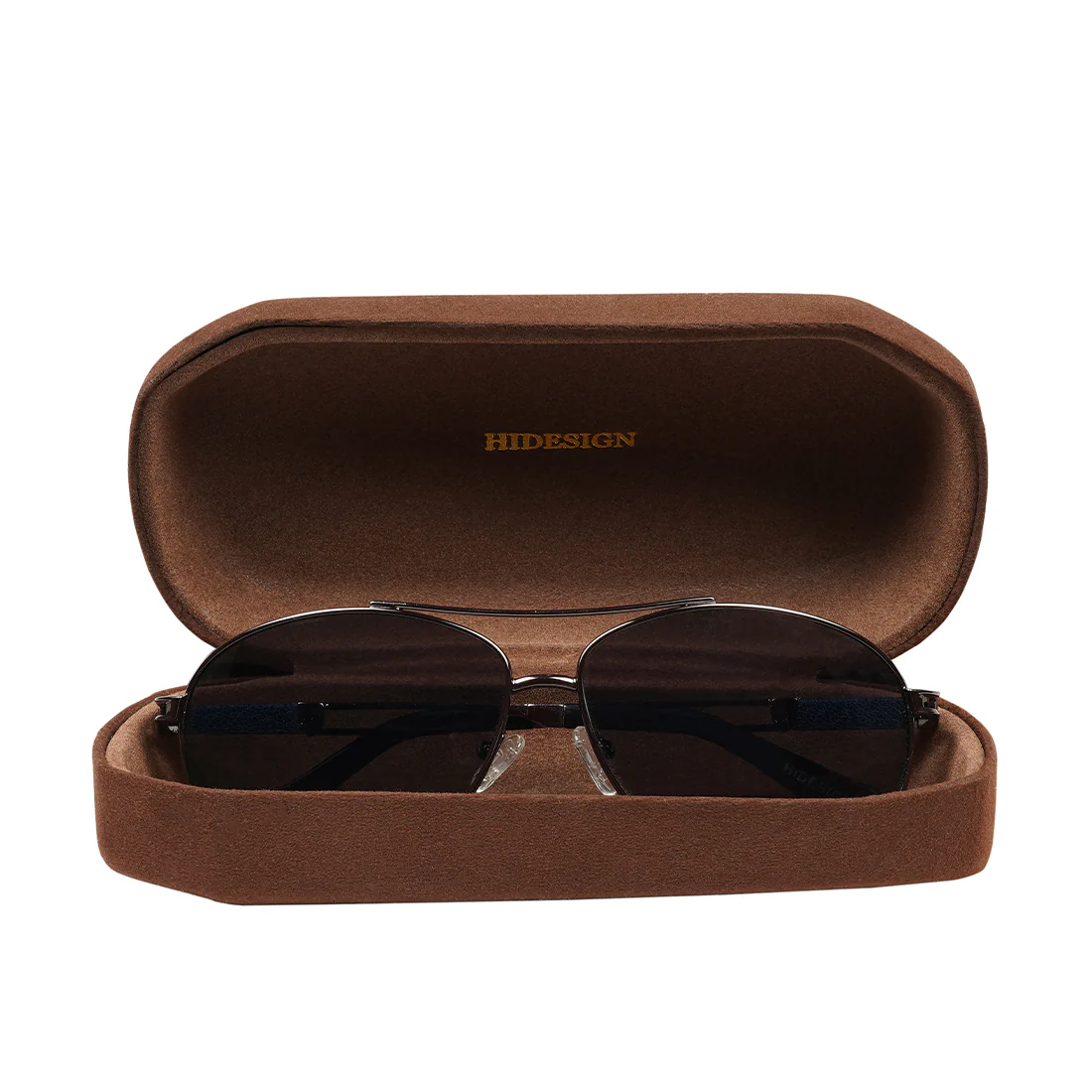 Ulysses Men's Grey Aviator Sunglasses - Image 8