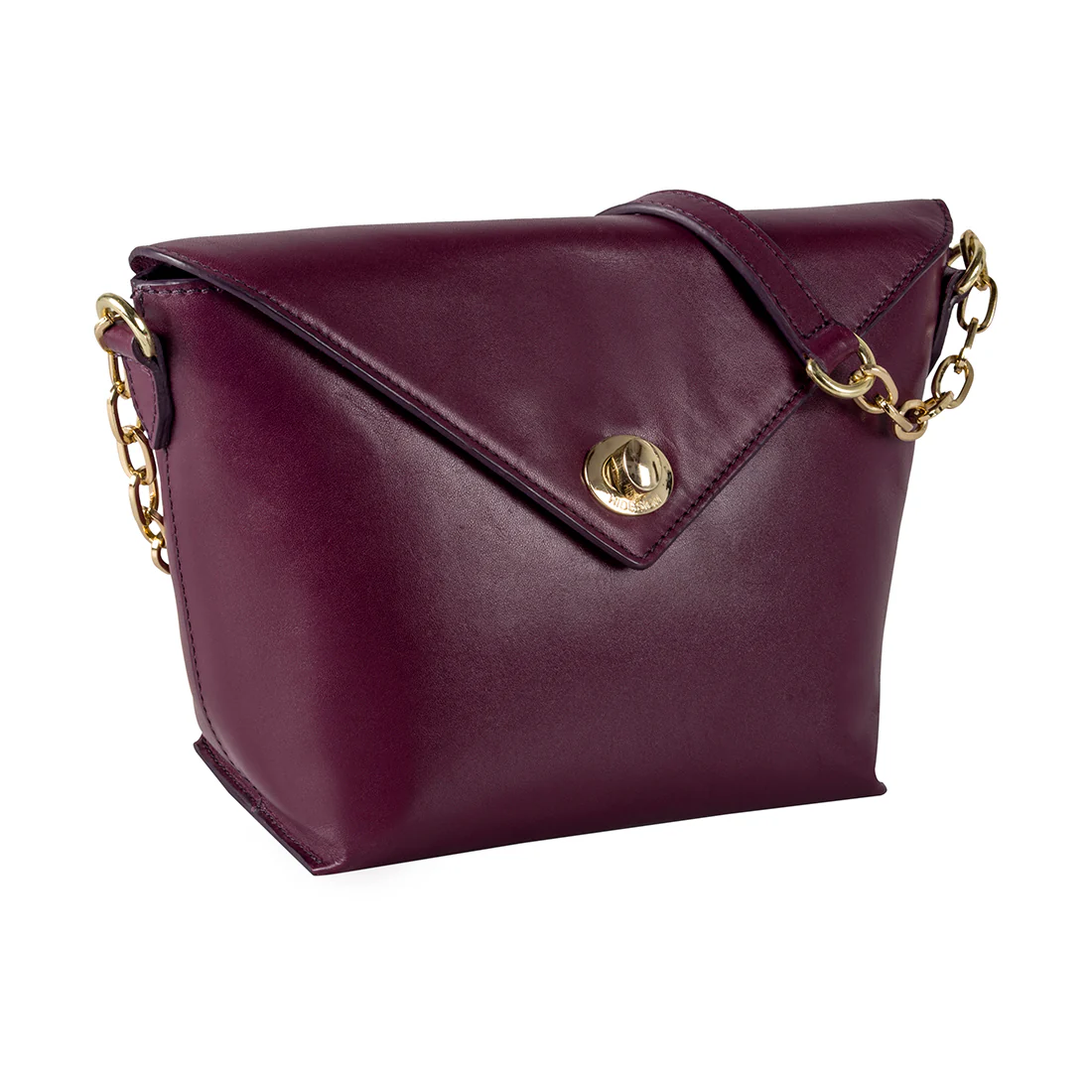 Uptown 01 Purple Leather Crossbody - Image 2