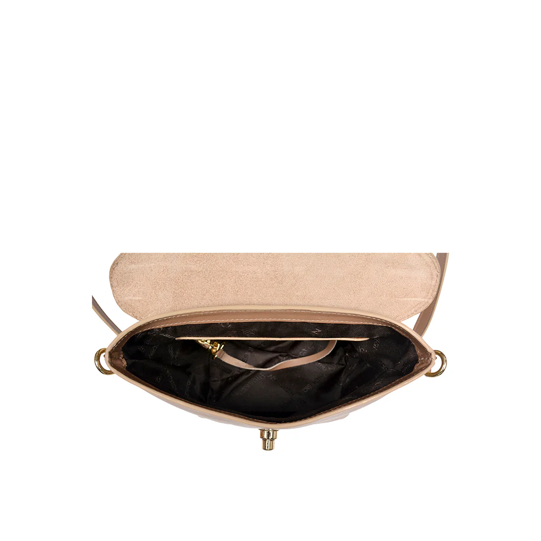 Uptown 02 Nude Leather Sling Bag - Image 5