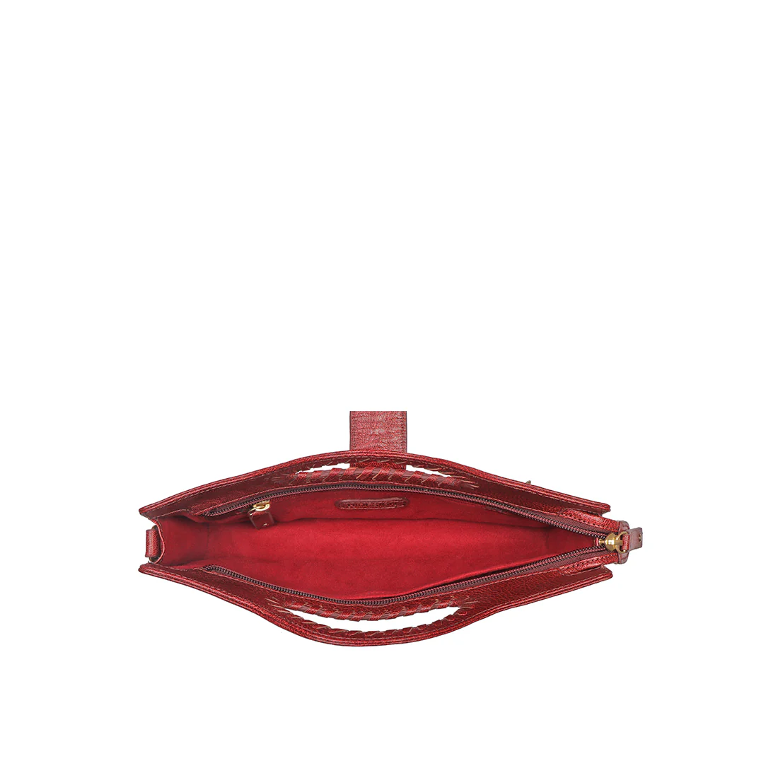 Ursula 01 Red Leather Sling Bag - Image 4