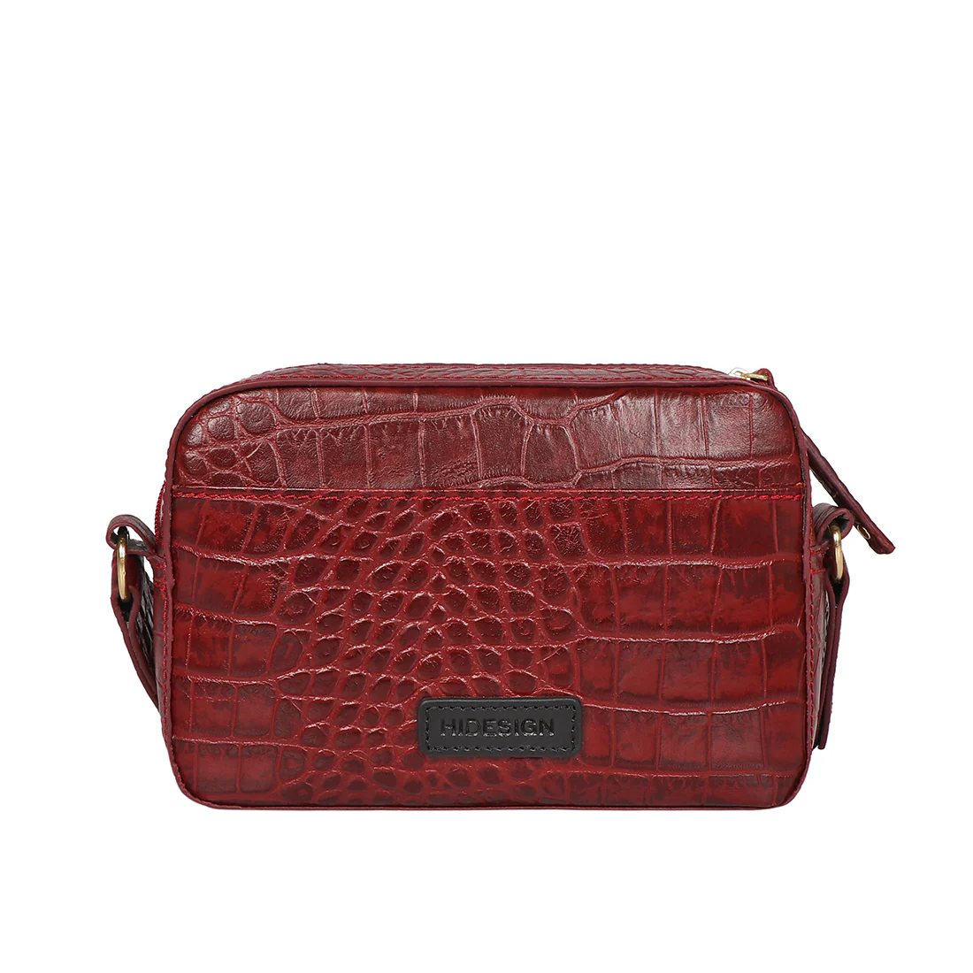 Valentine Marsala Leather Crossbody - Image 3