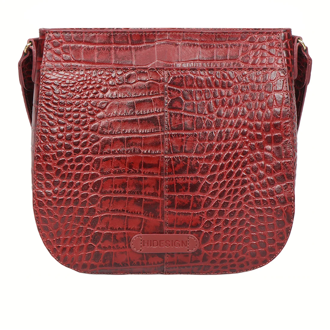 Valerie 01 Red Leather Shoulder Bag - Image 3