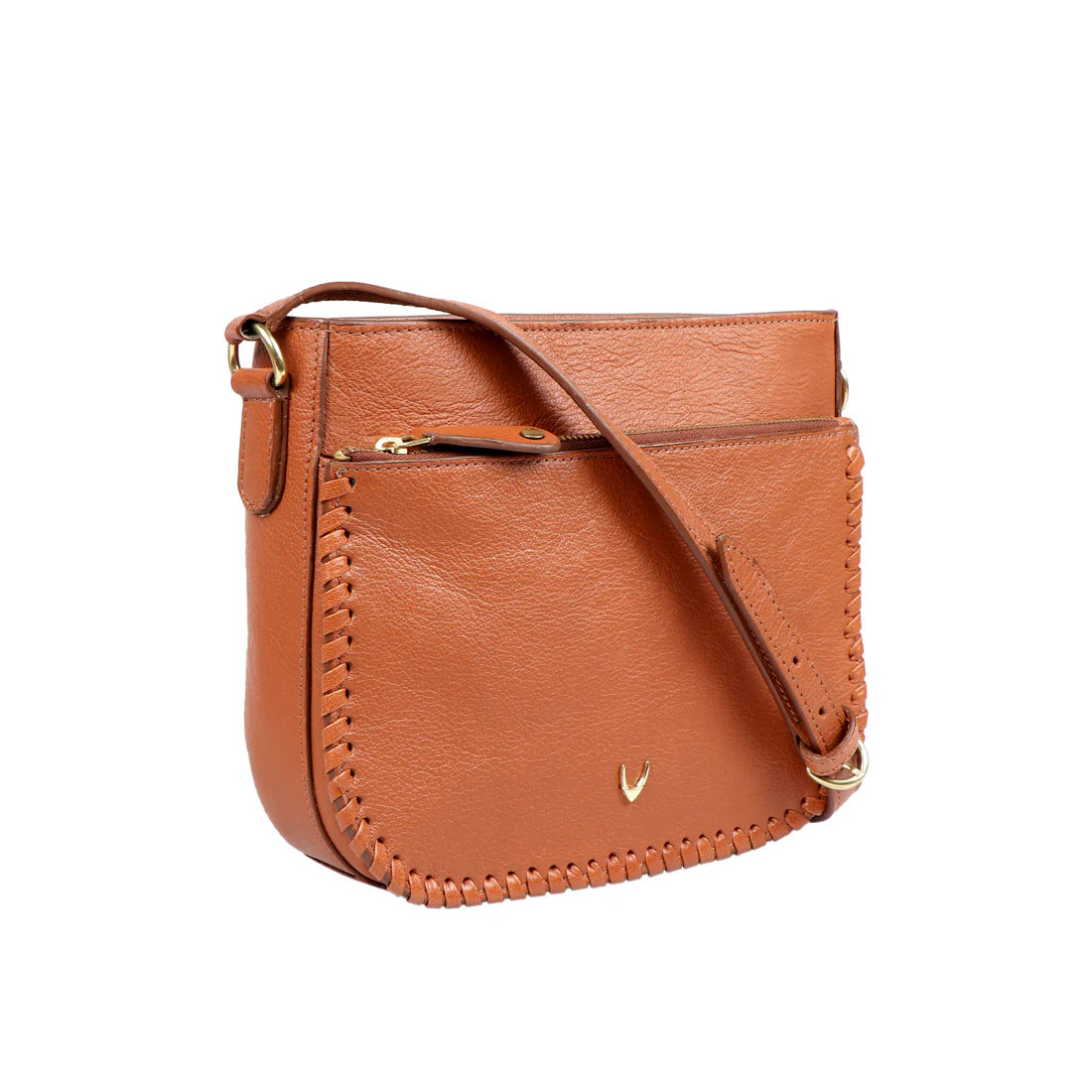 Valonia 03 Tan Leather Sling Bag - Image 3