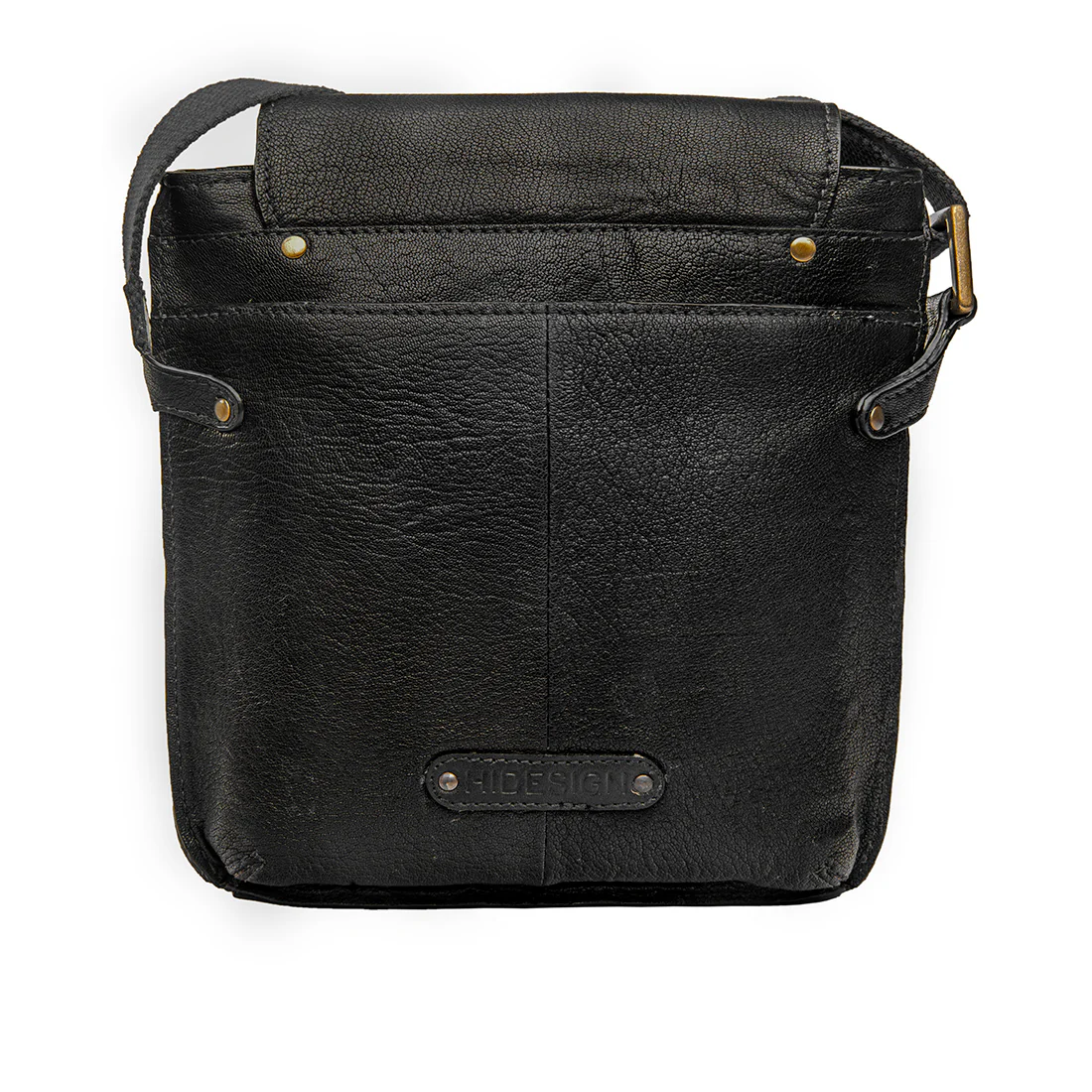 Vespucci 01 Black Leather  Crossbody - Image 3