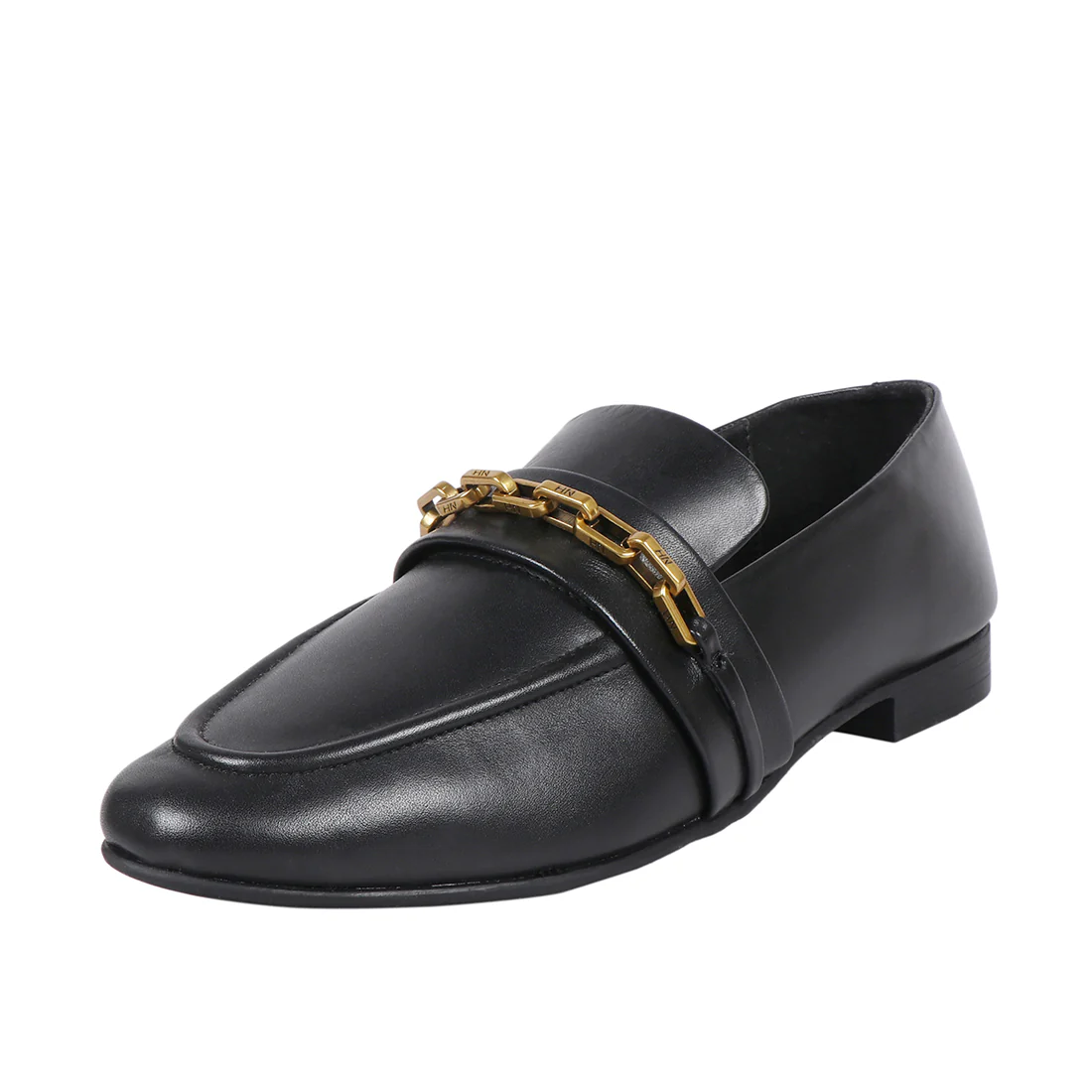 Vienna Women's Black Leather Loafers