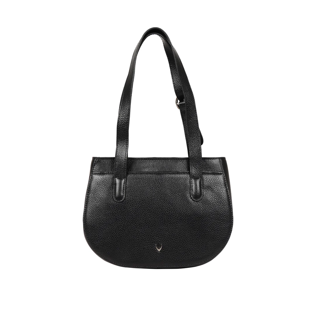 Violette 01 Black Leather Shoulder Bag - Image 3