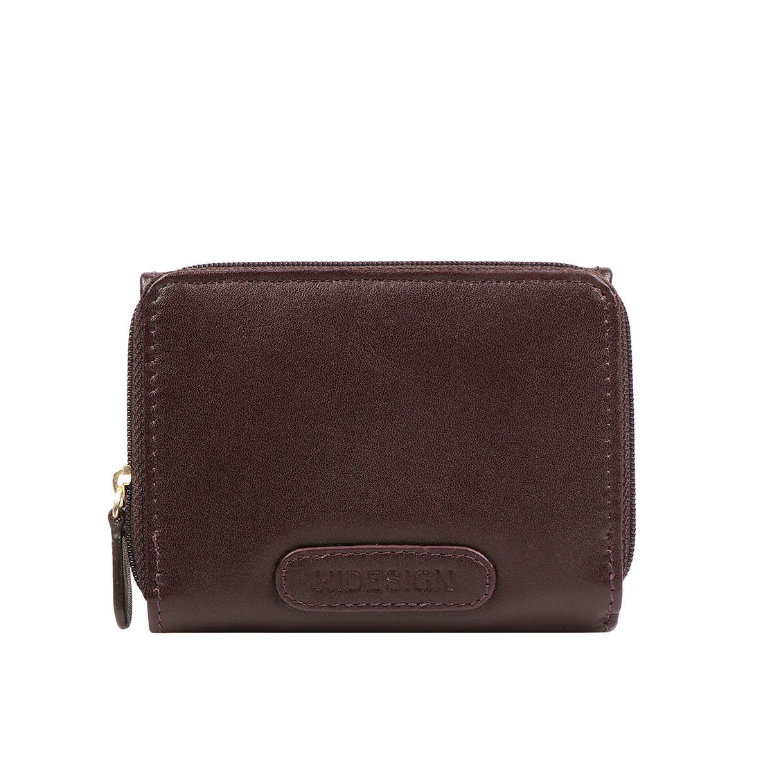 Vitello W3  Brown Leather Trifold Wallet - Image 3