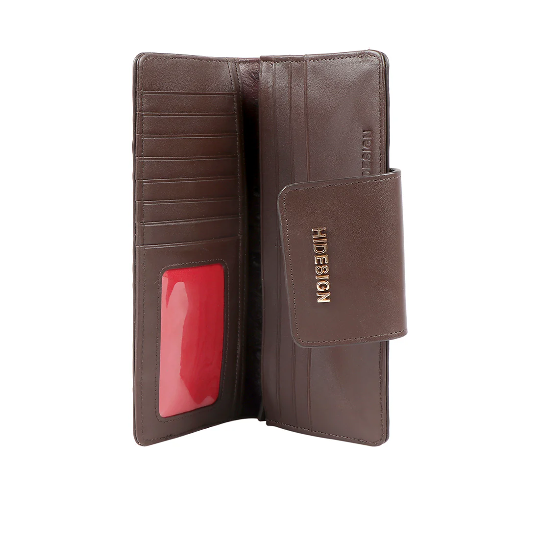 Voodoo W1  Brown Leather Bi-Fold Wallet - Image 4