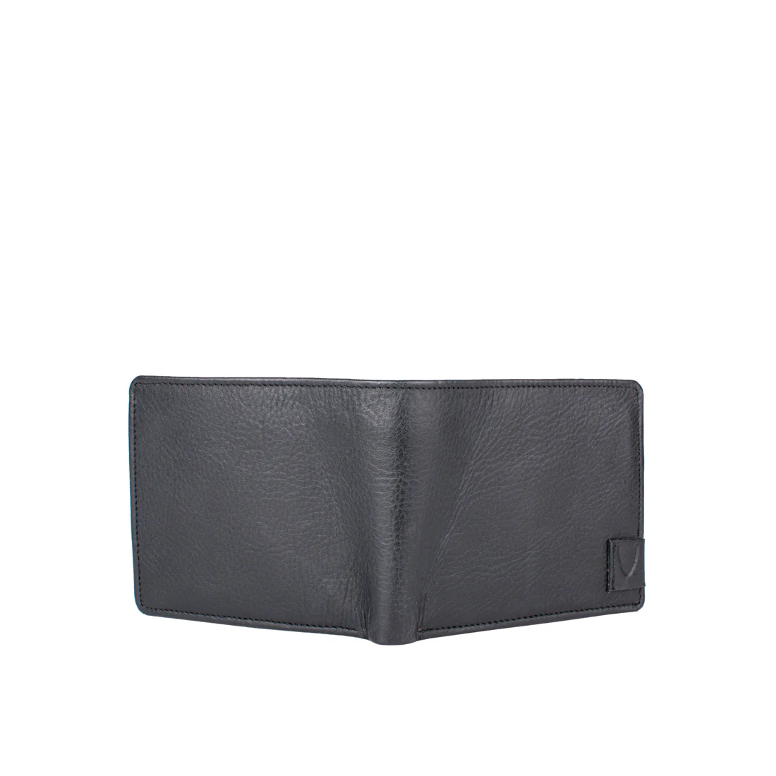 Vw002 Black Leather Bi-Fold Wallet - Image 5