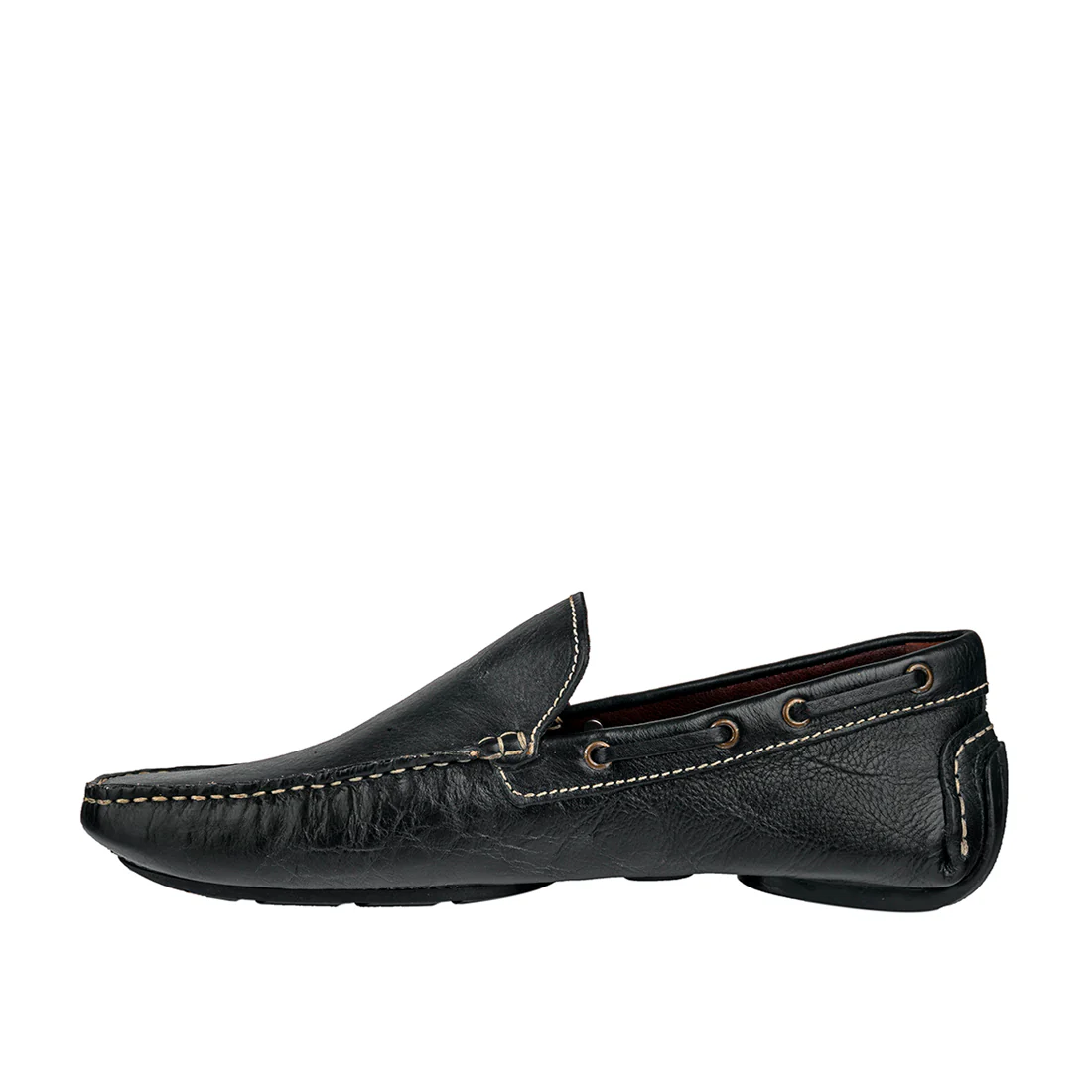 Waikiki Men's Black Leather Slip On - Image 2