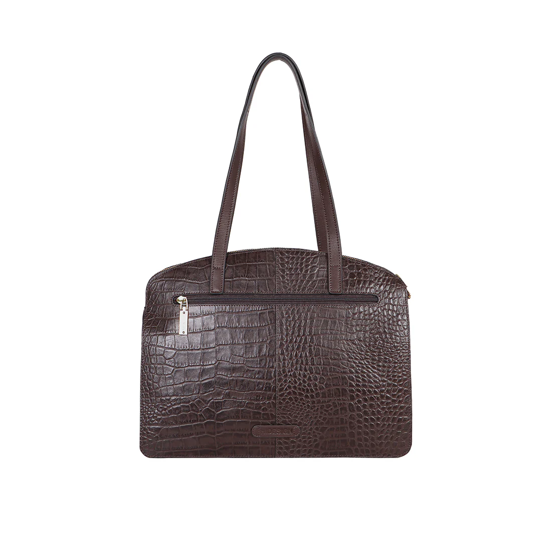 Watson 02 Brown Leather Tote Bag - Image 4