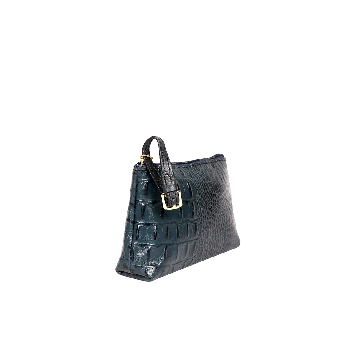 Watson 03 Blue Leather Tote Bag - Image 6