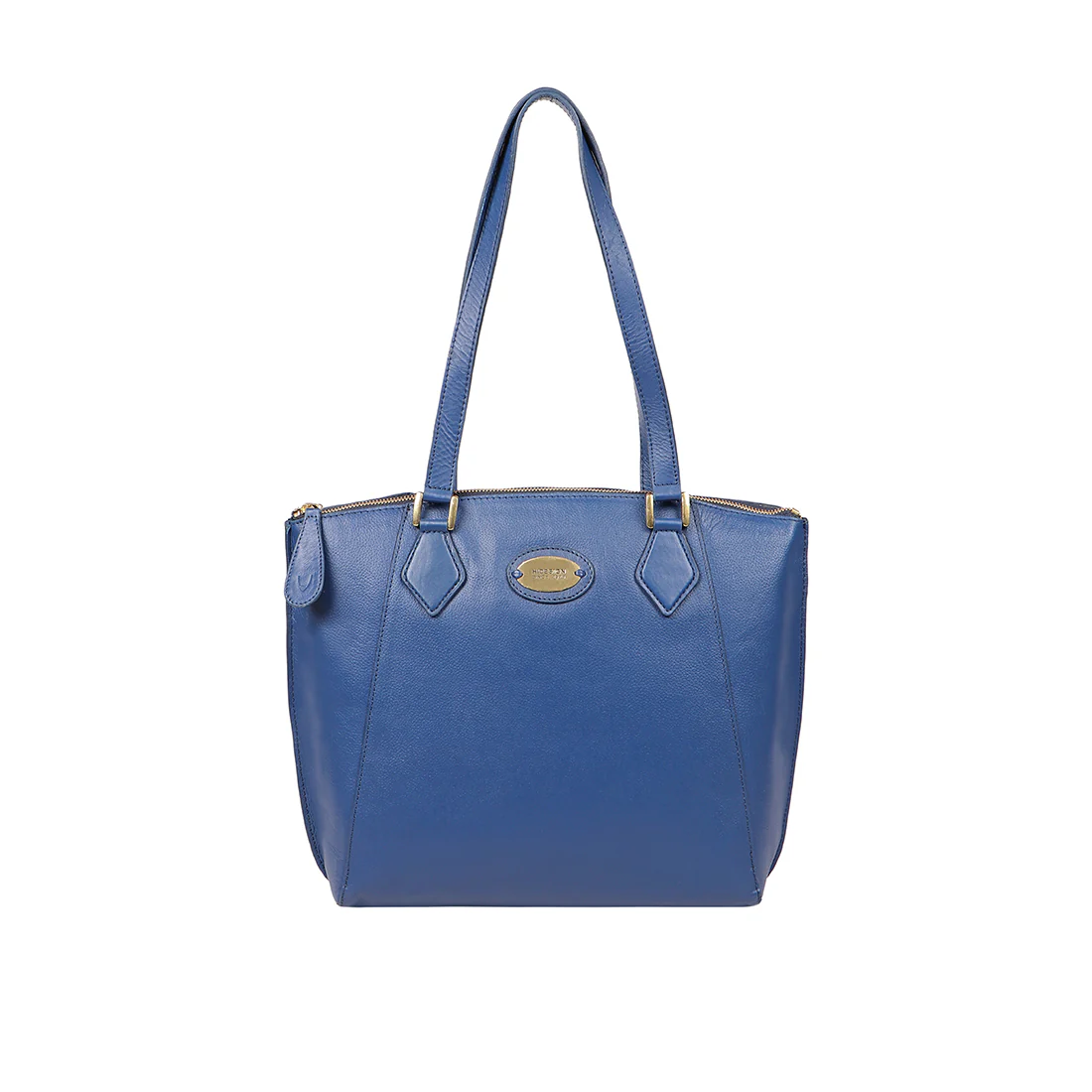 Whitney 04 Blue Leather Tote Bag