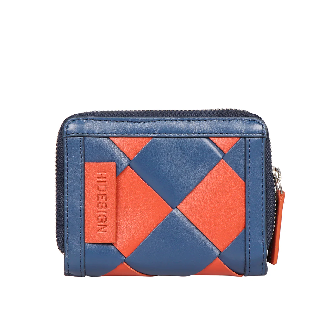 Wimbledon W2 Blue Leather Bi-Fold Wallet - Image 6