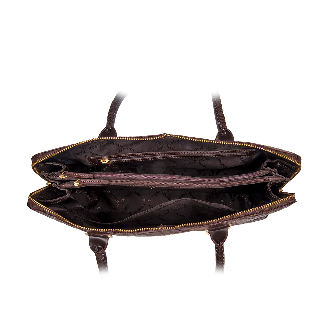 Yangtze 03 Cp Marsala Leather Tote Bag - Image 5