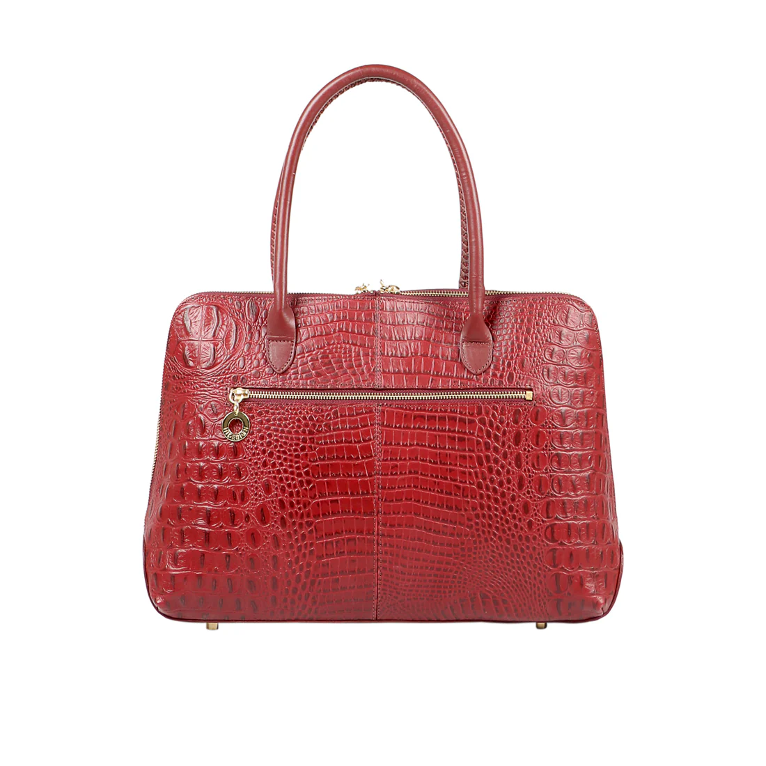 Yangtze 03 Marsala Leather Tote Bag - Image 5