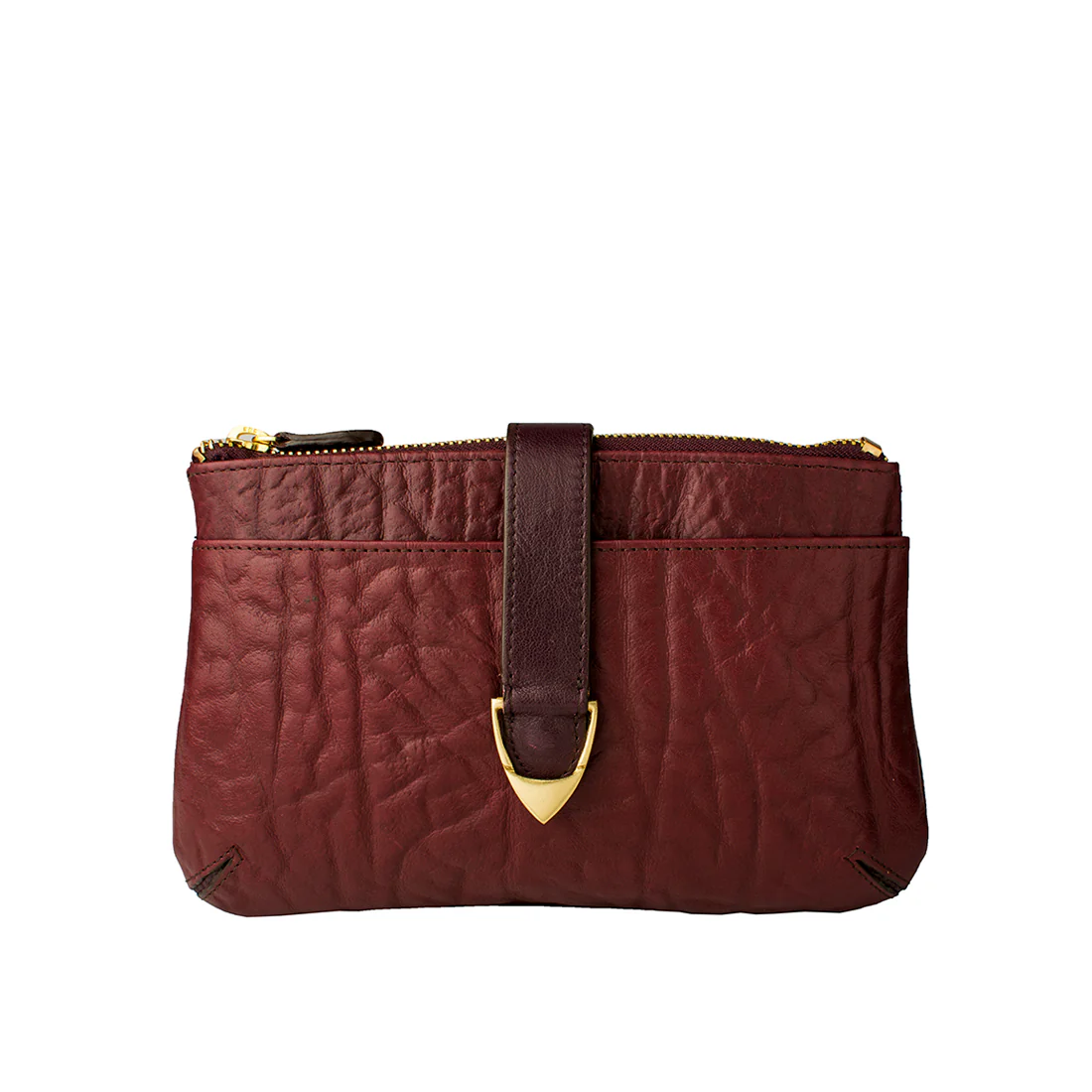 Yangtze W3  Purple Leather Sling Wallet - Image 2