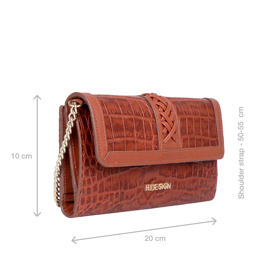 Yin Yang W1 Tan Leather Sling Wallet - Image 3