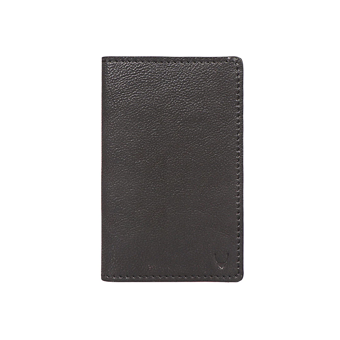 Yoga W4 Black Leather Passport Holder - Image 3
